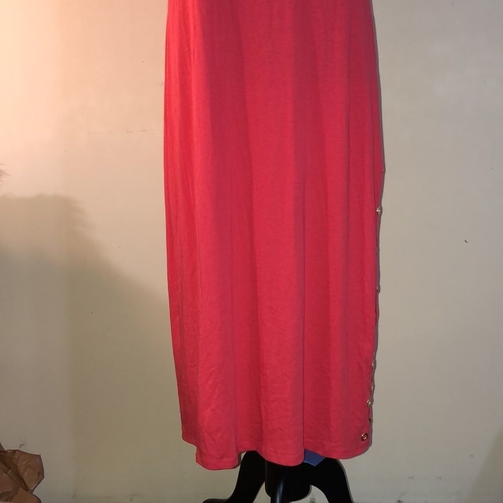 MICHAEL Michael Kors Grommet-Trim Maxi Dress - Picture 6 of 9